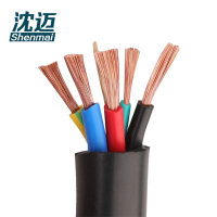 沈迈 铜芯橡套软电缆 YC-4*35+1*10平方/米