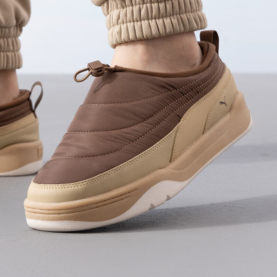 彪马(PUMA)男鞋女鞋新款居家出行休闲鞋加绒保暖平底情侣鞋棉鞋397661-04 ZP