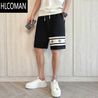 HLCOMAN美式运动短裤男士夏季潮牌宽松跑步休闲外穿高街五分裤百搭中裤子