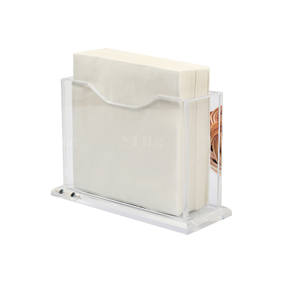 翌嘉YJ4123059 透明亚克力纸巾盒 立式