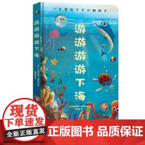 儿童绘本 游游游游下海 3-6岁儿童阅读 江苏凤凰美术出版社