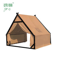 劲脉 户外露营帐篷 卡其色-3*3*2.7M 顶