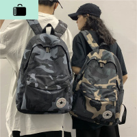 书包女韩版高中学生原宿ulzzang初中生迷彩背包男潮流ins风双肩包NEW LAKE