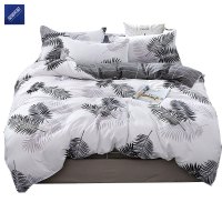 安居先森植物棉印花双人床四件套活性印染床上用品四件套C1062(套)