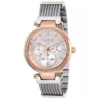 Invicta 英弗他 女士名品腕表简约优雅石英计时防水100米不锈钢手表