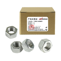 昡 六角薄螺母 M6 个