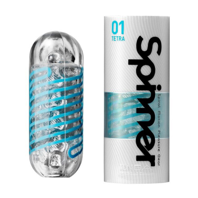 TENGA日本新品男用SPINNER旋吸式反复使用飞机杯自慰杯