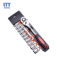 珞裕垣 套筒扳手 1/2大飞12件套 套