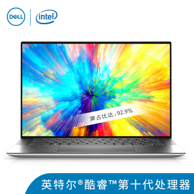 戴尔（DELL）Precision555015.6英寸设计师轻薄便携移动图形工作站笔记本I9-10885H/64G/1T+1T固态/T2000-4G/4K触屏/Win10专业版