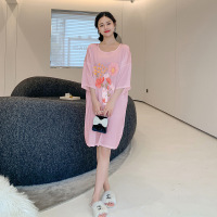 Ceba睡裙女士睡衣裙子夏天薄款短1PEOQ4