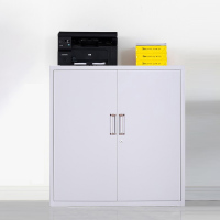 绵冠MIANGUAN对开门矮柜钢制文件柜铁皮柜储物柜财务办公柜