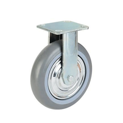 豫众诺 轮子 6寸定向轮 个 橡胶重型轮