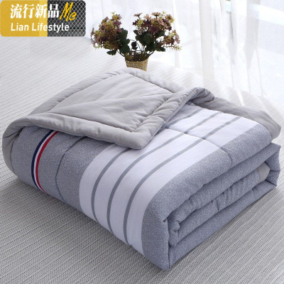 被子四季通用单人夏季学生儿童宿舍双人春秋薄款家用卧室房间 三维工匠