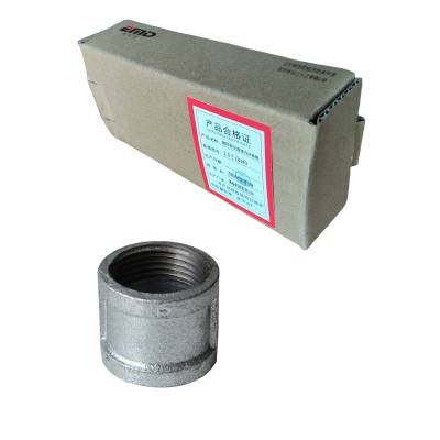 易安迪 镀锌等径直接内丝直通管箍 1.5寸 DN40 个