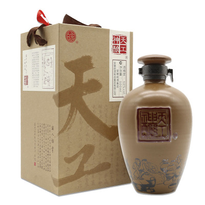 50度皖酒天工神酿1*4500ml浓香型白酒安徽皖酒集团厂家自营