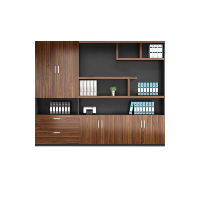 金佑莱矮柜文件柜木质书柜档案柜子(可定制)个(六门书柜)