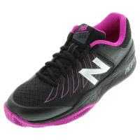 新百伦(New Balance)女鞋新款轻量透气舒适耐穿网球鞋白色黑粉2A