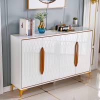 轻奢鞋柜家用简约现代口烤漆厅柜进玄关柜大容量阳台储物柜