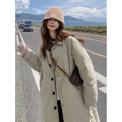 年新款冬季棉服女中长款宽松加厚棉衣韩版大被子外套时尚棉袄