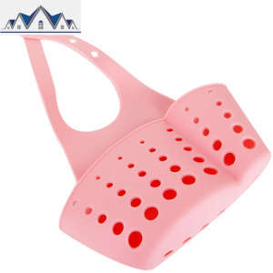 炫彩厨房浴室水龙头收纳挂袋 淋浴架沥水收纳袋水置物架 三维工匠