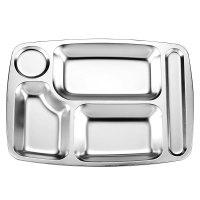 豫众诺 快餐盘 五格 个