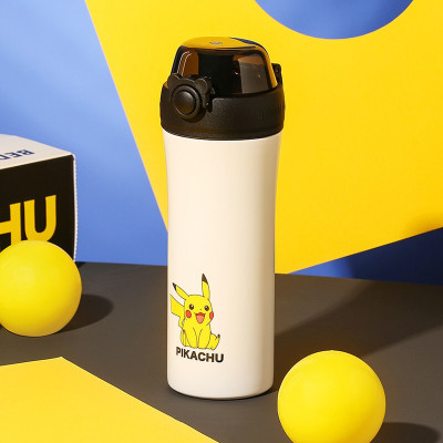 杯具熊宝可梦成人保温杯男女316不锈钢内胆学生水杯车载商务直身杯子户外玩潮500ml