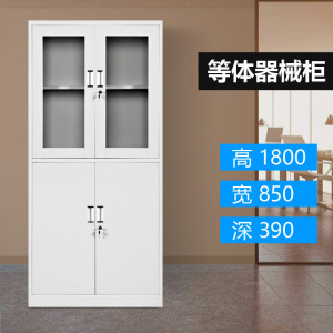 正斌钢制文件柜办公资料柜档案柜财务凭证柜带锁储物柜铁皮柜书柜