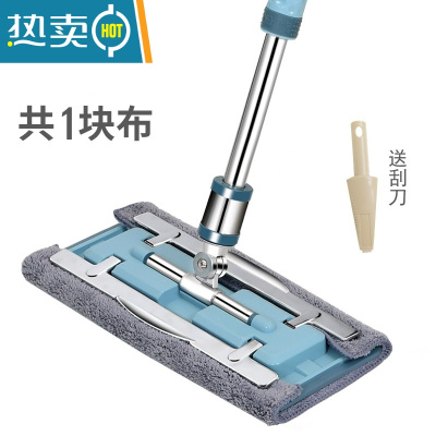 敬平拖把家用一拖净干湿两用2021新款自动吸水拖地器木地板专用