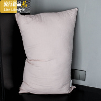 棉水洗棉单人枕芯可水洗枕头松软枕芯家用单人学生宿舍床一只装 三维工匠