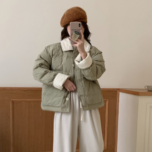 2025年新款短款韩版女冬宽松棉衣加厚小香风棉服潮流棉袄时尚外套