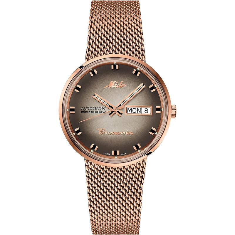 Mido男士手表 Commander 系列时尚简约精致自动机械男表