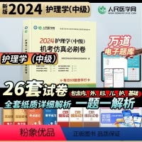 [正版]2024年备考初级护师资格考试护理学师仿真通关密卷历年真题模拟试卷押题练习题库全国卫生专业技术资格考试护士辅导