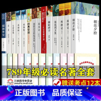 [全套12册]789年级必读 [正版]世界名著全套原著 完整版无删减初中生高中生阅读课外书 朝花夕拾 西游记 昆虫记 艾
