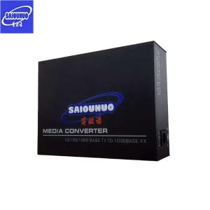 赛欧诺 光纤收发器 FC千兆单模单纤 对