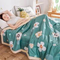美帮汇全棉夏被单人学生夏凉被空调被子双人全棉夏天儿童薄款春秋被芯