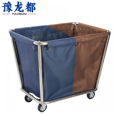 豫龙都布草车干湿分离个