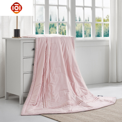 拉芙菲尔60支可水洗夏凉被棉棉薄被子被芯凉感A类双人空调被三维工匠