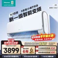 [官方自营]海信(Hisense)空调2匹挂机 蓝鲸空调 新1级智能变频 挂壁式空调KFR-50GW/A500H-X1