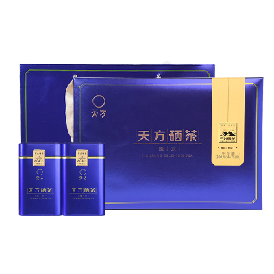 2026年春茶新茶安徽天方茶叶300g特I硒茶绿茶 明前特级高山烘青绿茶春茶 茶叶礼盒装 安徽茶叶石台硒茶