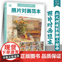 照片对画范本色彩静物 2025品博文化色彩基础单体组合静物临摹范本范画对临照片写生步骤技法高校联考国美术绘画册教学材书