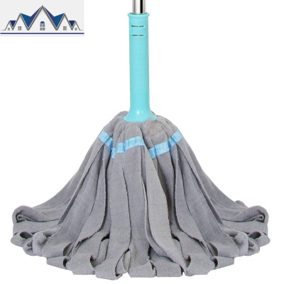 自拧水拖把家用老式懒人拖布挤水拖把头旋转墩布免手洗干湿两用 三维工匠