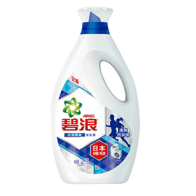 碧浪洗衣液日本抑菌科技超低泡2kg抑菌清爽4斤家庭装