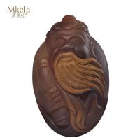 梦克拉 Mkela 玛瑙手把件 孔子 玉髓玛瑙 男士 摆件 玛瑙