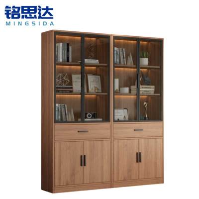 铭思达书柜二门单抽A款台