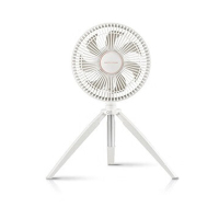 摩飞电器 户外露营电风扇柔 折叠风扇 椰奶白MR3701