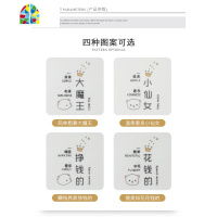 碗碟套装家用餐具套装陶瓷碗盘碟子组合简约情侣碗2人可微波2-4人 FENGHOU (方)2碗2盘2勺2筷(请备注图案)