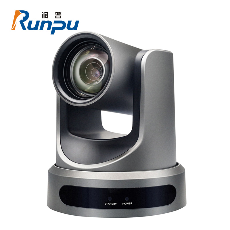 润普Runpu RP-HUW60-12 视频会议摄像头HDMI/USB接口/12倍变焦教育录播/主播直播高清会议摄像机