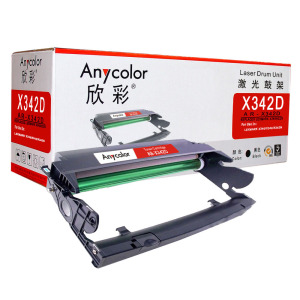 欣彩 X342D鼓架 专业版 AR-X342D黑色硒鼓 适用利盟X340H22G X340 X342 不含粉盒非硒鼓 黑色
