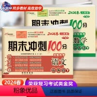 [正版]2024春新版 人教版 期末冲刺100分完全试卷语文五年级下册+数学共2本 语文数学书试卷同步练习与测试 5年