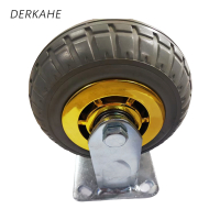DERKAHE 重型手推车橡胶轮 φ150×50(6寸) 定向款 个